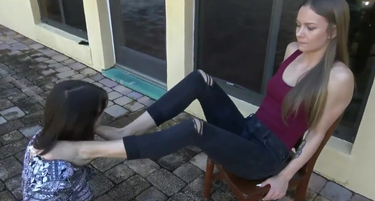 lesbian public foot worship hot video picture